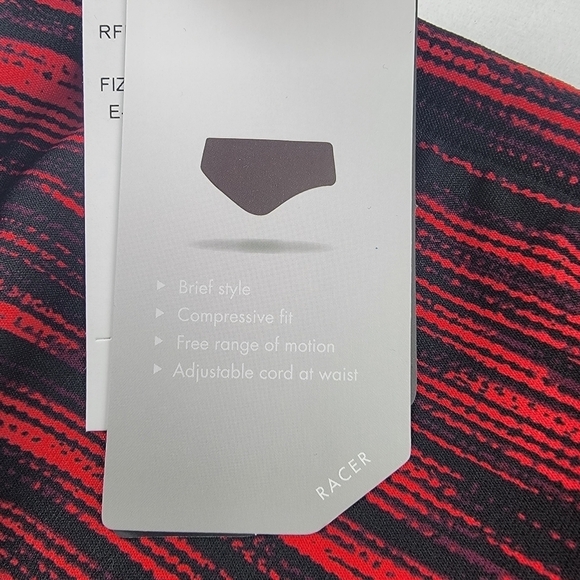 NWT TYR racer brief chlorine proof UPF 50+ Fizzy swim trunks - Picture 6 of 7